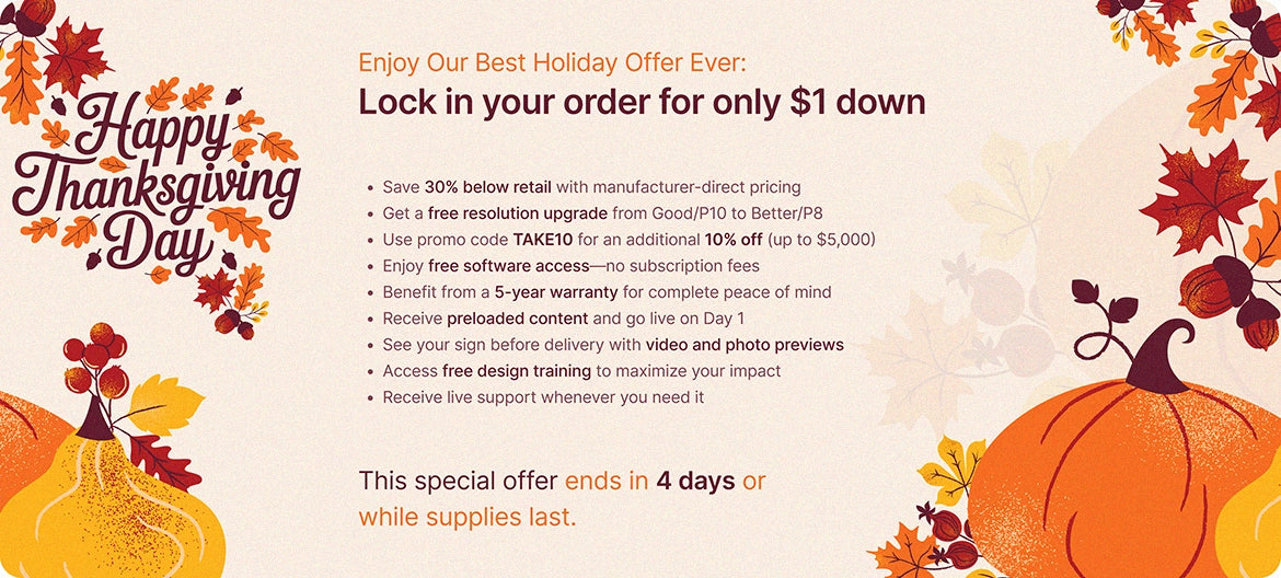 Pre-Black Friday Banner