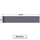 LED Sign City five by twenty eight inch LED sign, back view, Single and Double-sided display visibility, digital signage marketing, led digital signage display, church signs