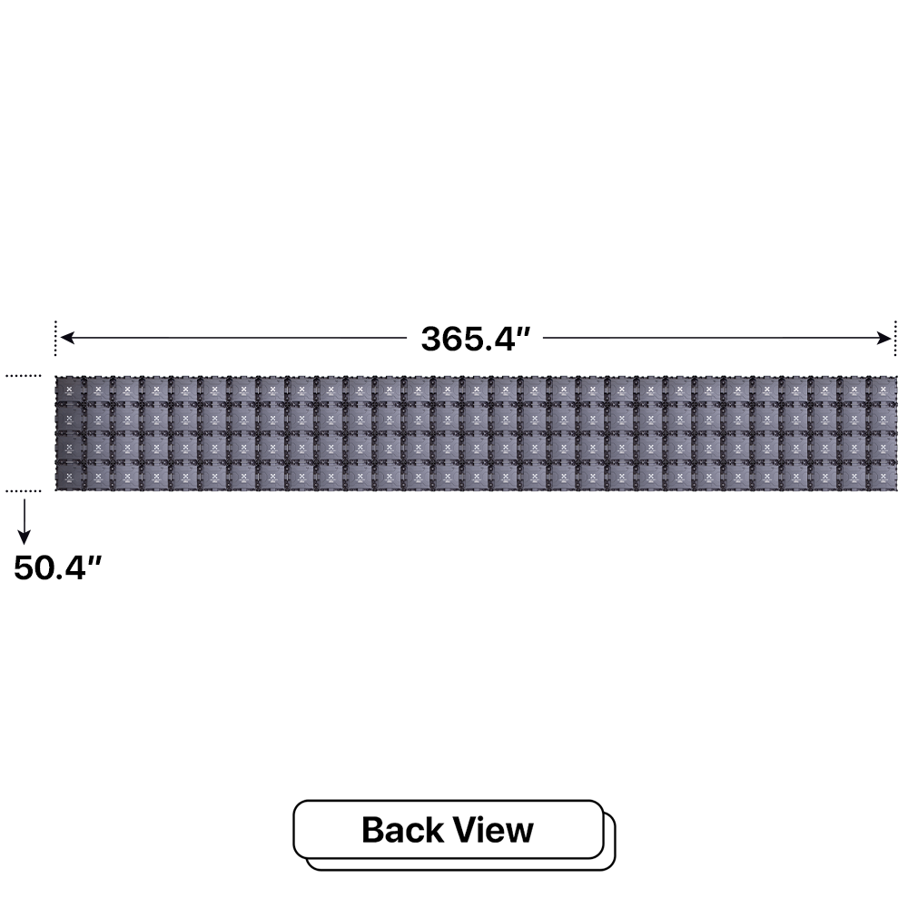 LED Sign City four by twenty nine inch LED sign, back view, 3 Resolution Options, digital signage market, digital signage led, bar signs