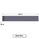 LED Sign City four by twenty seven inch LED sign, back view, 3 Resolution, up to 10000 nits, digital signage market, digital signage led, bar signs