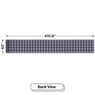LED Sign City five by thirty three inch LED sign, back view, 3 Resolution, up to 10000 nits, digital signage marketing, led digital signage display, church signs
