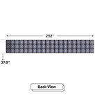 LED Sign City three by twenty inch LED sign, back view, Single and Double-sided display visibility, digital signage market, digital signage led, bar signs