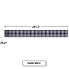 LED Sign City two by seventeen inch LED sign, back view, 3 Resolution Options, global digital signage market, digital signage led screen, bar signs