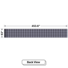 LED Sign City five by thirty six inch LED sign, back view, Single and Double-sided display visibility, digital signage market, digital signage led, bar signs