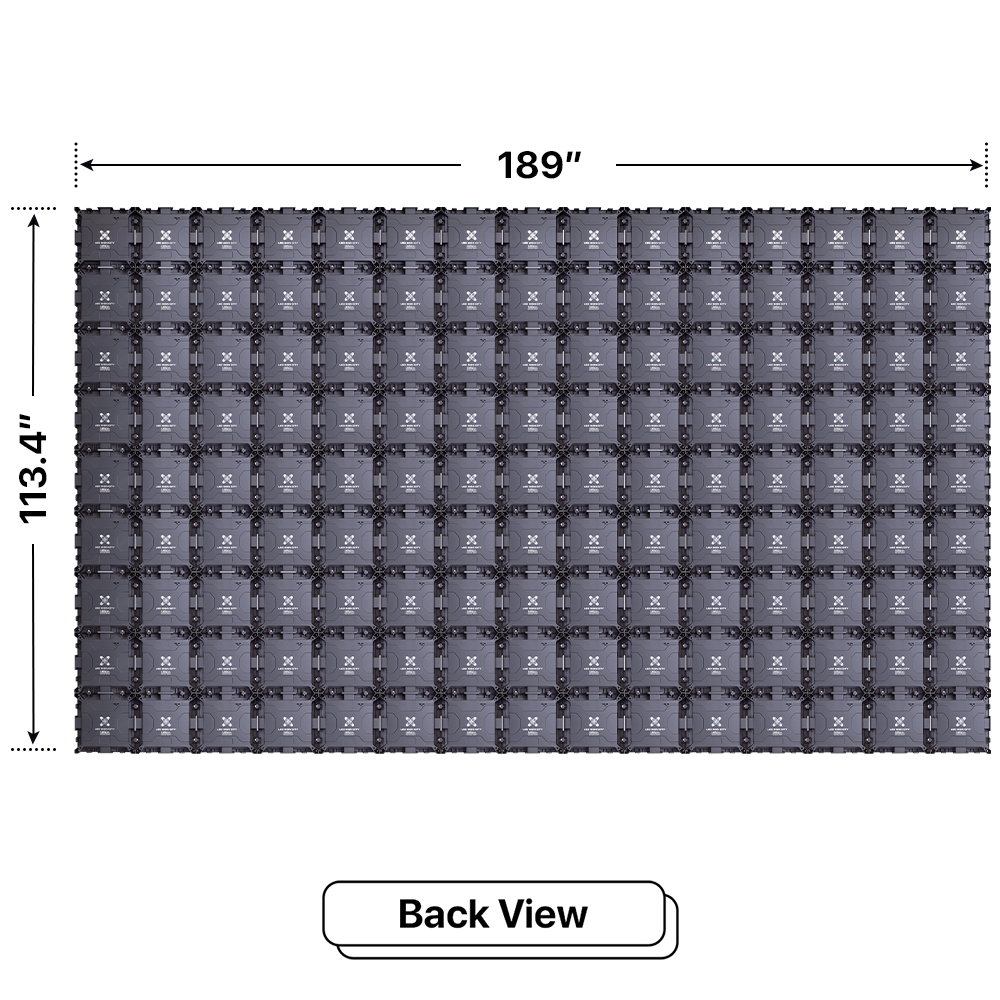 LED Sign City 9’x15’ LED sign, 3 Resolution Options, Brightness up to 10000 nits, Fully Programmable, Wireless Control System, Automatic sensors for brightness and temperature, Single and Double-sided display visibility