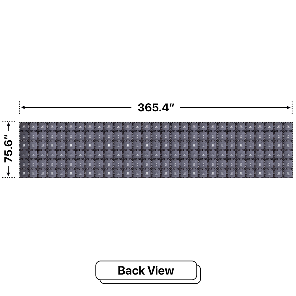 LED Sign City six by twenty nine inch LED sign, back view, 3 Resolution Options, digital signage market, digital signage led, bar signs