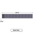 LED Sign City three by twenty one inch LED sign, back view, Single and Double-sided display visibility, digital signage marketing, led digital signage display, church signs