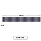 LED Sign City four by thirty three inch LED sign, back view, 3 Resolution, up to 10000 nits, digital signage marketing, led digital signage display, church signs
