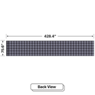 LED Sign City six by thirty four inch LED sign, back view, 3 Resolution Options, global digital signage market, digital signage led screen, bar signs