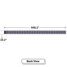 LED Sign City two by thirty seven inch LED sign, back view, Single and Double-sided display visibility, digital signage marketing, led digital signage display, church signs