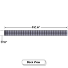 LED Sign City three by thirty six inch LED sign, back view, Single and Double-sided display visibility, digital signage market, digital signage led, bar signs