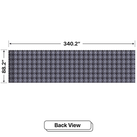 LED Sign City seven by twenty seven inch LED sign, back view, 3 Resolution, up to 10000 nits, digital signage market, digital signage led, bar signs