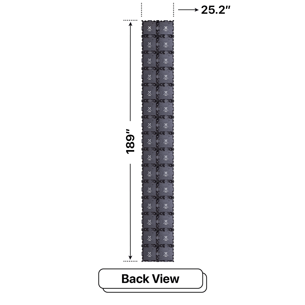 LED Sign City 15’ x 2’ LED sign, 3 Resolution Options, Brightness up to 10000 nits, Fully Programmable, Wireless Control System, Automatic sensors for brightness and temperature, Single and Double-sided display visibility