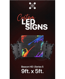 ThreeNine Series Extra Bright Double-Sided Outdoor SMD Full Color Programmable Wireless LED Sign