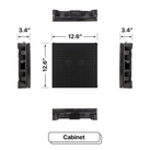 LED Sign City 12’ x 38’ LED sign, 3 Resolution Options, Brightness up to 10000 nits, Fully Programmable, Wireless Control System, Automatic sensors for brightness and temperature, Single and Double-sided display visibility