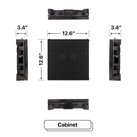 LED Sign City three by thirteen inch LED sign, Cabinet, XIGNZ Modular LED, digital signage marketing, led digital signage display, church signs