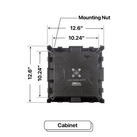 LED Sign City four by twelve inch LED sign, Cabinet, XIGNZ Modular LED, digital signage marketing, digital led signage, church signs