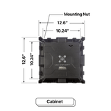 LED Sign City one by one inch LED sign, back view, Fully Programmable, led digital signage, digital signage marketing, bar sign