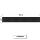 LED Sign City five by thirty three inch LED sign, front view, Brightness up to 10000 nits, digital signage marketing, digital led signage, church signs