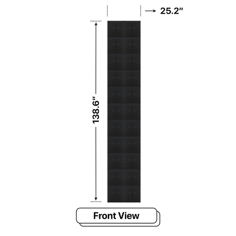 Led Sign City Series 11X2 outdoor custom led sign with brilliant full-color programmable digital signage, Free software, and wireless communication