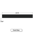 LED Sign City three by twenty six inch LED sign, front view, 3 Resolution, up to 10000 nits, digital signage marketing, led digital signage display, church signs