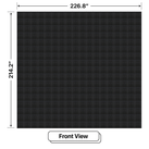 LED Sign City 17’ x 18’ LED sign, 3 Resolution Options, Brightness up to 10000 nits, Fully Programmable, Wireless Control System, Automatic sensors for brightness and temperature, Single and Double-sided display visibility