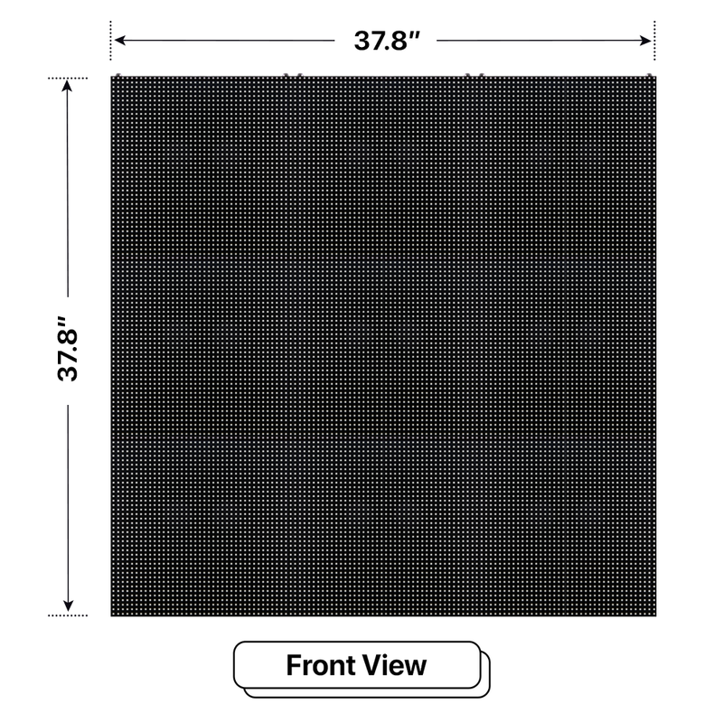 3’x3’ Digital Advertising Signs for Outdoors
