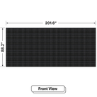 LED Sign City seven by sixteen inch LED sign, front view, 3 Resolution, up to 10000 nits, digital signage marketing, led digital signage display, church signs