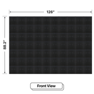 LED Sign City seven by ten inch LED sign, front view, 3 Resolution Options, global digital signage market, digital signage led screen, bar signs