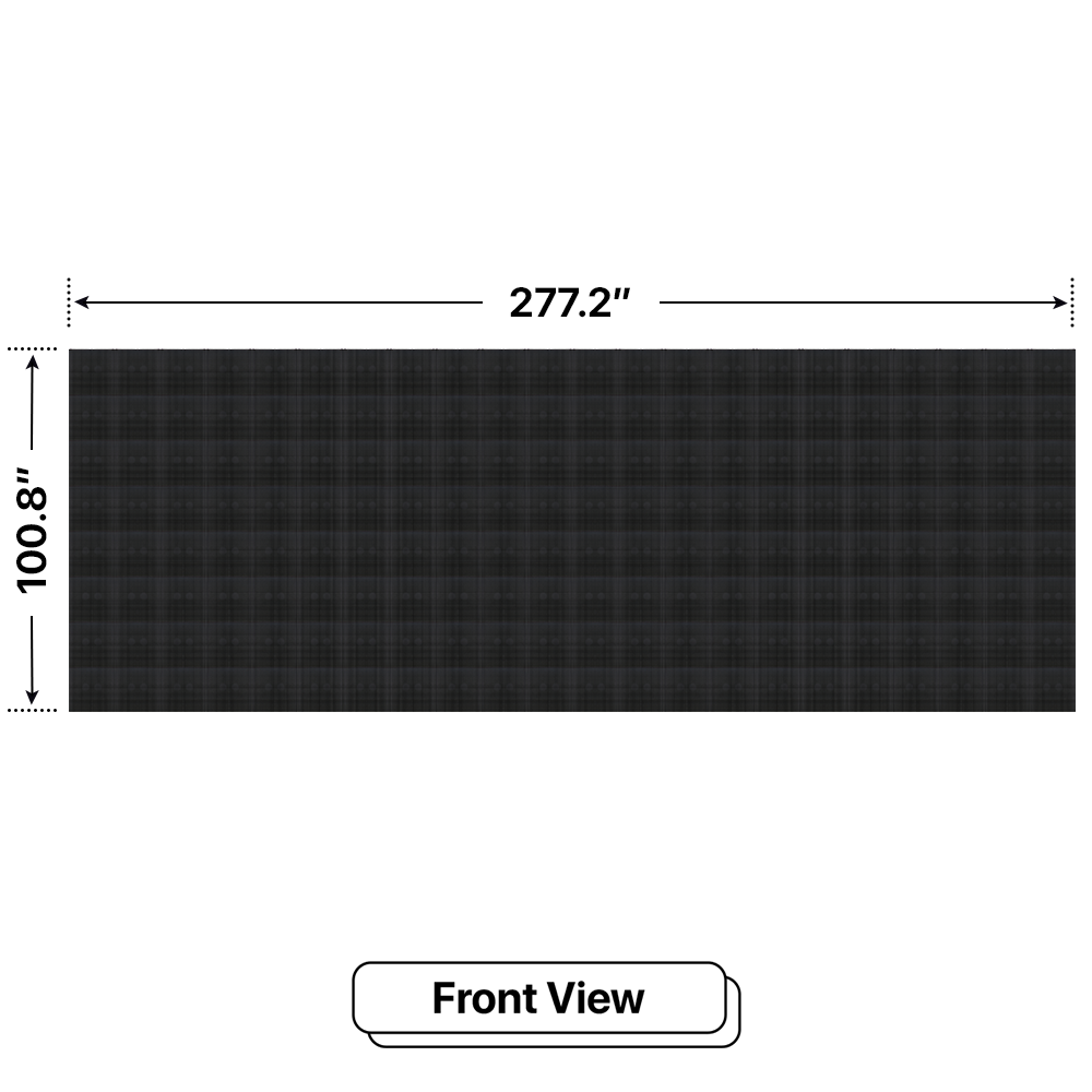 LED Sign City eight by twenty two inch LED sign, front view, 3 Resolution, up to 10000 nits, digital signage market, digital signage led, bar signs