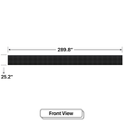 LED Sign City two by twenty three inch LED sign, front view, 3 Resolution, up to 10000 nits, digital signage market, digital signage led, bar signs