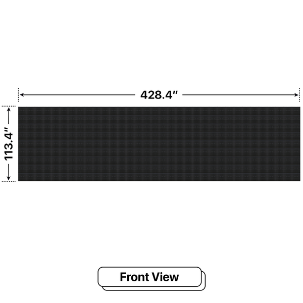 9’x34’ Outdoor Programmable LED Signs Double Sided