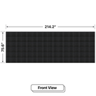 LED Sign City six by seventeen inch LED sign, front view, Brightness up to 10000 nits, digital signage market, led digital signage display, bar signs