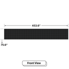 LED Sign City six by thirty six inch LED sign, front view, 3 Resolution, up to 10000 nits, digital signage marketing, led digital signage display, church signs