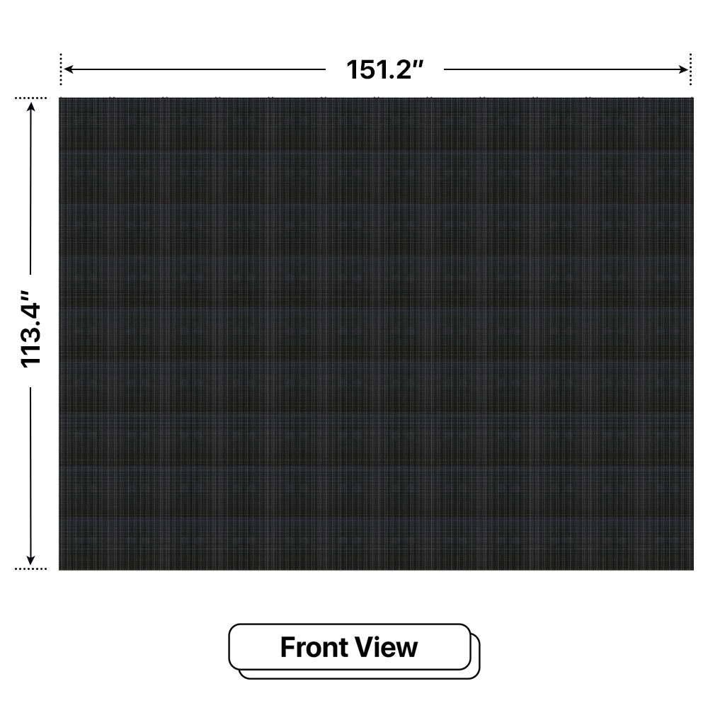 LED Sign City 9’x12’ LED sign, 3 Resolution Options, Brightness up to 10000 nits, Fully Programmable, Wireless Control System, Automatic sensors for brightness and temperature, Single and Double-sided display visibility