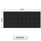 LED Sign City four by nine inch LED sign, front view, Single and Double-sided display visibility, digital signage marketing, led digital signage display, church signs