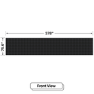 LED Sign City six by thirty inch LED sign, front view, 3 Resolution Options, global digital signage market, digital signage led screen, bar signs