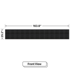 LED Sign City two by thirteen inch LED sign, front view, Single and Double-sided display visibility, digital signage market, digital signage led, bar signs