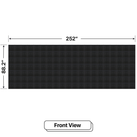 LED Sign City seven by twenty inch LED sign, front view, 3 Resolution Options, global digital signage market, digital signage led screen, bar signs