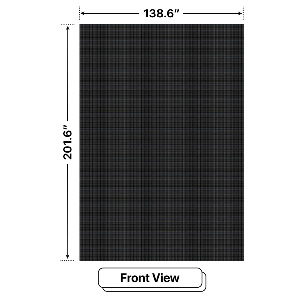 LED Sign City 16’ x 11’ LED sign, 3 Resolution Options, Brightness up to 10000 nits, Fully Programmable, Wireless Control System, Automatic sensors for brightness and temperature, Single and Double-sided display visibility
