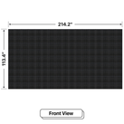 LED Sign City 9’ x 17’ LED sign, 3 Resolution Options, Brightness up to 10000 nits, Fully Programmable, Wireless Control System, Automatic sensors for brightness and temperature, Single and Double-sided display visibility