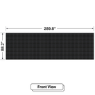 LED Sign City seven by twenty three inch LED sign, front view, Brightness up to 10000 nits, digital signage marketing, digital led signage, church signs
