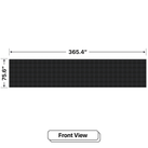 LED Sign City six by twenty nine inch LED sign, front view, Single and Double-sided display visibility, digital signage marketing, led digital signage display, church signs