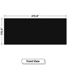 LED Sign City 14’ x 33’ LED sign, 3 Resolution Options, Brightness up to 10000 nits, Fully Programmable, Wireless Control System, Automatic sensors for brightness and temperature, Single and Double-sided display visibility