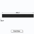 LED Sign City four by thirty seven inch LED sign, front view, Brightness up to 10000 nits, digital signage market, led digital signage display, bar signs