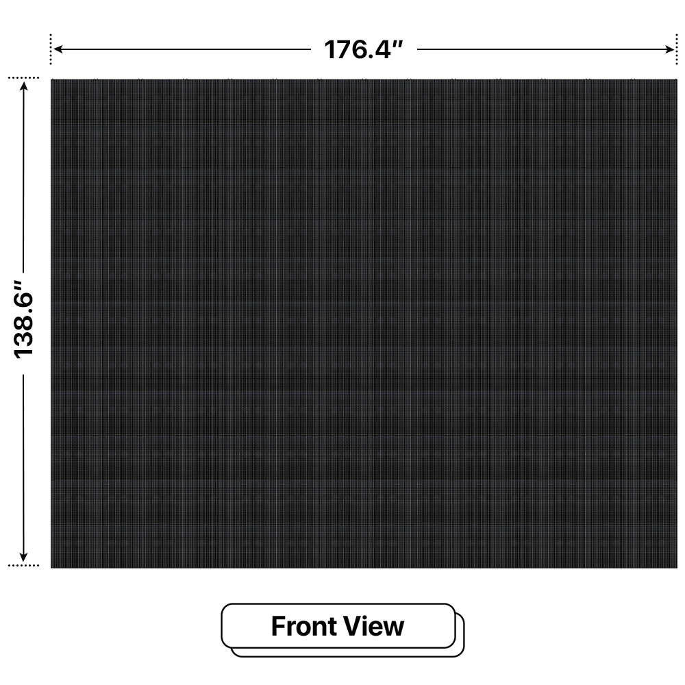 LED Sign City 11’ x 14’ LED sign, 3 Resolution Options, Brightness up to 10000 nits, Fully Programmable, Wireless Control System, Automatic sensors for brightness and temperature, Single and Double-sided display visibility