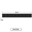 LED Sign City one by eight inch LED sign, front view, 3 Resolution Options, global digital signage market, digital signage led screen, bar signs