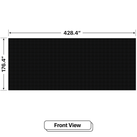 LED Sign City 14’ x 34’ LED sign, 3 Resolution Options, Brightness up to 10000 nits, Fully Programmable, Wireless Control System, Automatic sensors for brightness and temperature, Single and Double-sided display visibility