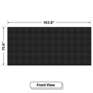 LED Sign City six by thirteen inch LED sign, front view, Brightness up to 10000 nits, digital signage marketing, digital led signage, church signs