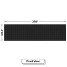 LED Sign City eight by thirty inch LED sign, front view, 3 Resolution Options, global digital signage market, digital signage led screen, bar signs